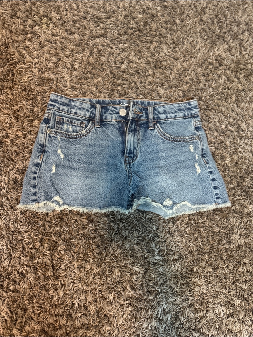 Target Light Blue Distressed Denim Kids' Shorts